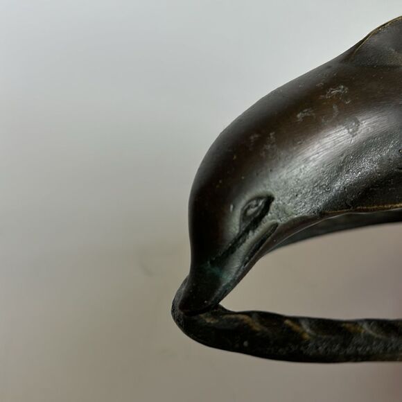 Vintage Metal Dolphin Door Knocker - Picture 3 of 9